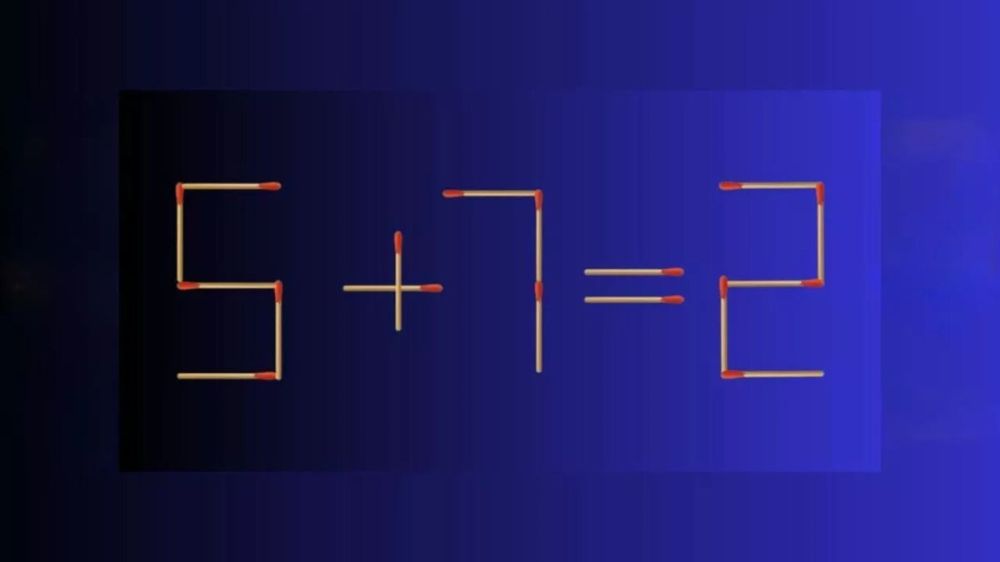 Ваш IQ>130, если верно переставите спичку за 7 секунд: «Архимеды» ломают головы — не могут решить Ваш IQ>130, если верно переставите спичку за 7 секунд: «Архимеды» ломают головы — не могут решить