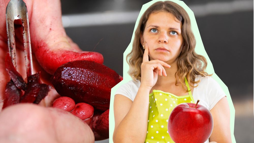 Не можете отмыть руки после чистки свеклы? Этот фрукт вас спасет Не можете отмыть руки после чистки свеклы? Этот фрукт вас спасет