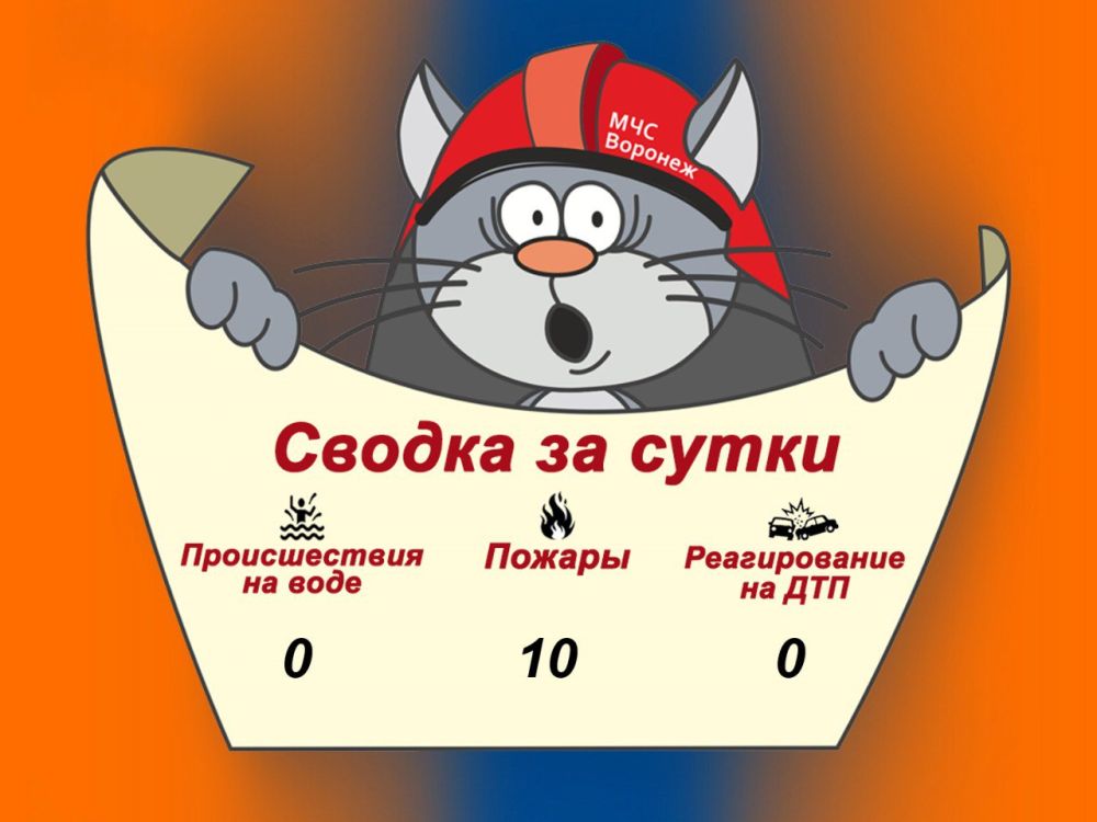 Оперативная сводка за прошедшие сутки