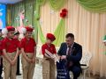 Посетил торжественные мероприятия в 31 и 74 детских садах в Левобережном районе