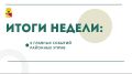 Итоги недели: 6 самых интересных событий районных управ