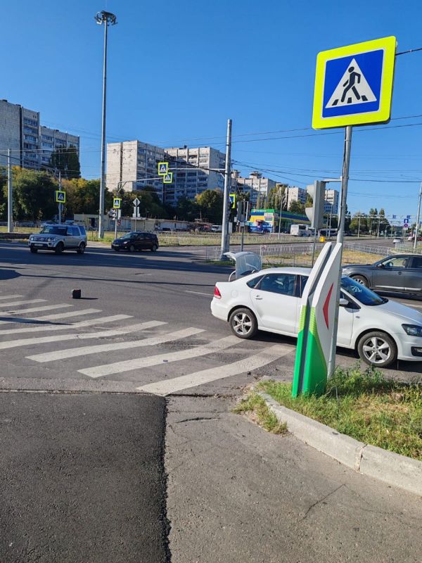 На улице Хользунова Volkswagen Polo сбил 12-летнего школьника на велосипеде