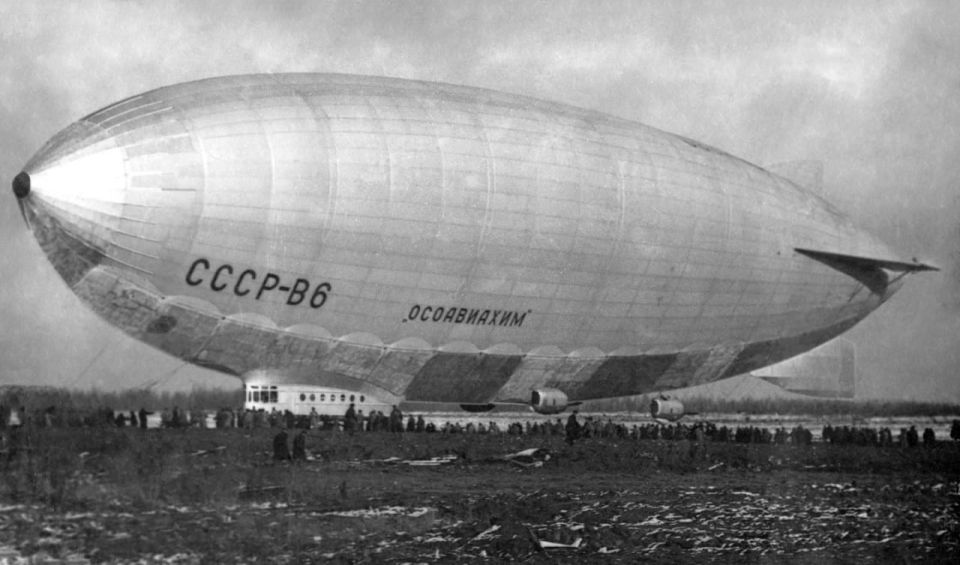 Андрей Марочко: #Дата. 4 октября 1937 года завершился рекордный по продолжительности полет советского дирижабля