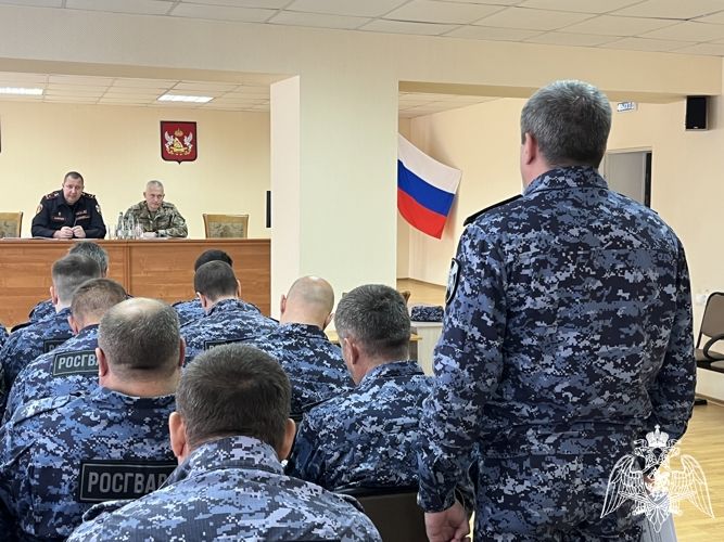 Сотрудники вневедомственной охраны Воронежской области подвели итоги служебной деятельности