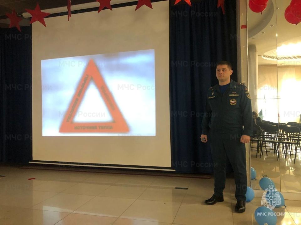 Открытый урок по пожарной безопасности в Воронежском экономико-правовом университете