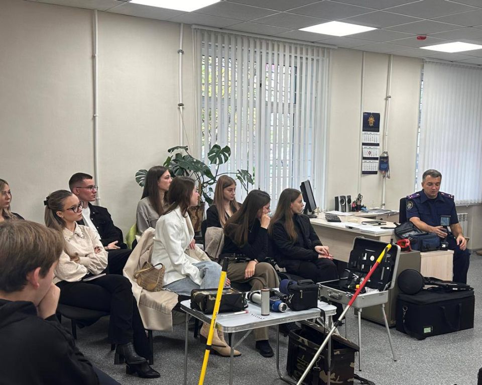 В преддверии Дня криминалистики представитель регионального управления СК России встретился со студентами