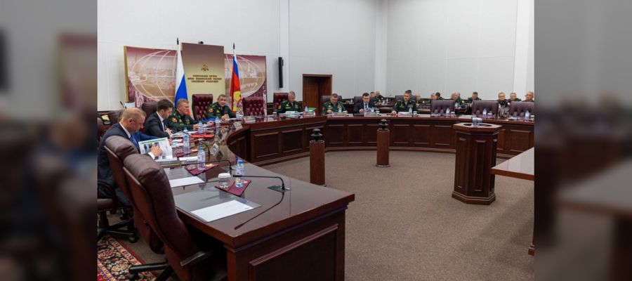 В РОСГВАРДИИ СОСТОЯЛОСЬ ЗАСЕДАНИЕ РАСШИРЕННОЙ КОЛЛЕГИИ, ПОСВЯЩЕННОЕ СОВЕРШЕНСТВОВАНИЮ ОХРАНЫ ВАЖНЫХ ГОСУДАРСТВЕННЫХ ОБЪЕКТОВ