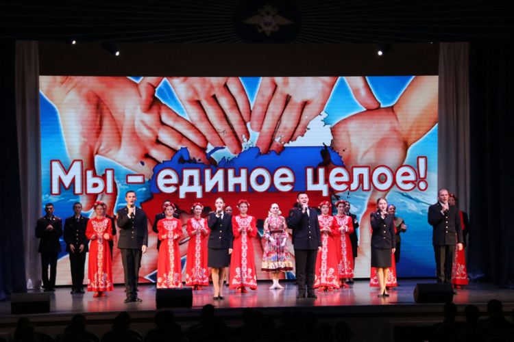 Представители Росгвардии приняли участие в творческом концерте Воронежского института МВД