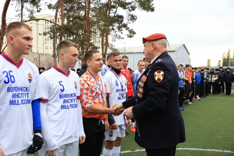 Турнир по мини-футболу на приз Героя России Юрия Анохина, ветерана СОБР прошел в Воронеже