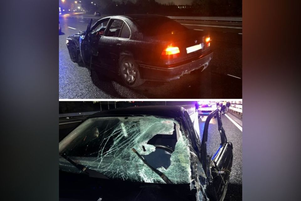 Пьяный водитель «БМВ» врезался в два автомобиля и насмерть сбил пешехода в Воронежской области