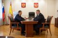 22 октября в Парламентском центре подписано Соглашение о сотрудничестве между Воронежской областной Думой и Воронежской городской Думой