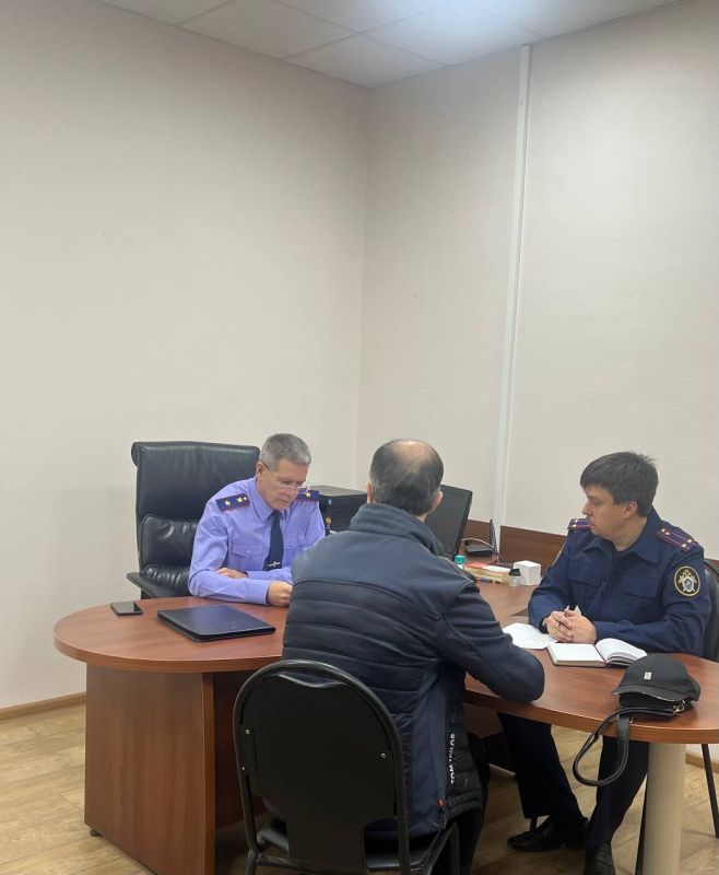 Исполняющий обязанности руководителя регионального следственного управления СК России провел выездной прием граждан