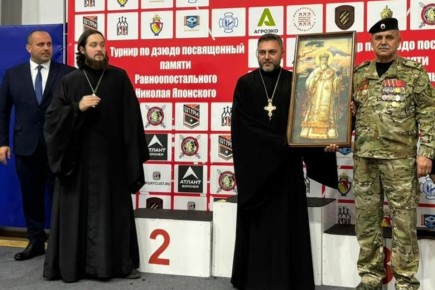Александр Воронцов принял участие в открытии турнира по дзюдо