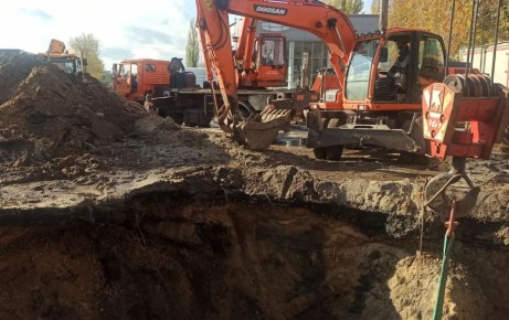 Мы завершили ремонт водовода в Советском районе