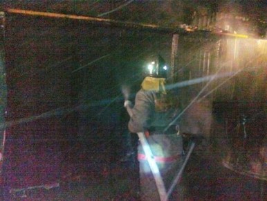 Стали известны подробности пожара на Антоновской в Воронеже