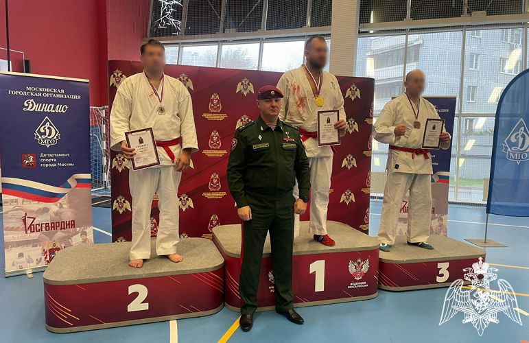 Офицер СОБР «Дон» Управления Росгвардии по Воронежской области занял призовое место на Чемпионате Центрального округа по рукопашному бою