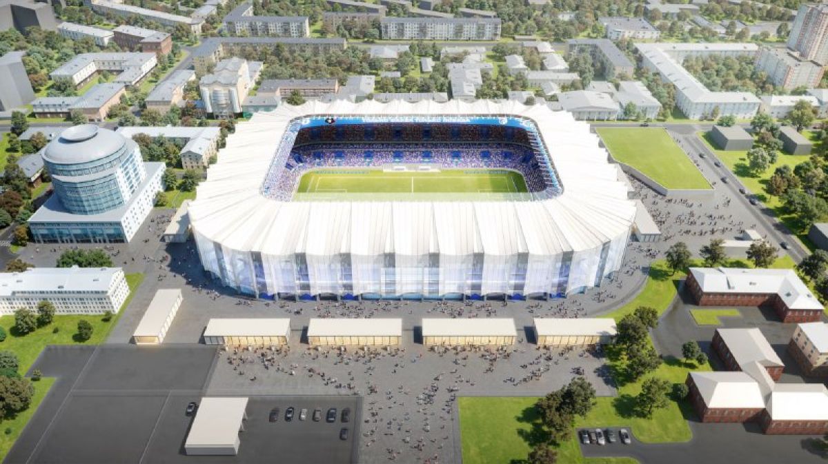 Проектировщик завершил работу над будущим «легким» воронежским стадионом на месте ЦСП