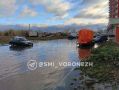 Улицы Воронежа оказались под водой после ночных дождей