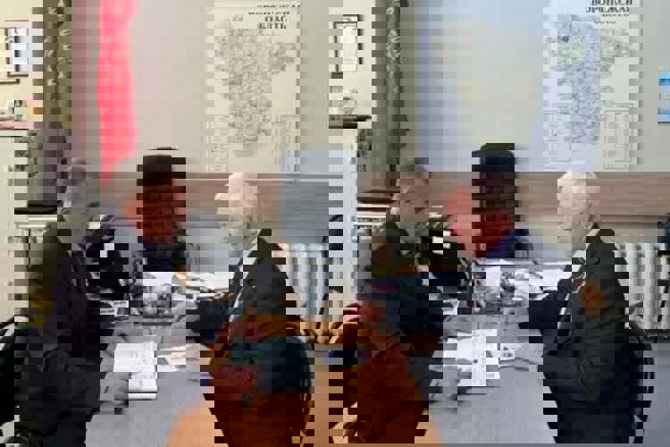 Ветеран Росгвардии Александр Воронцов Александр Воронцов провел рабочую встречу по вопросам поддержки ветеранских организаций