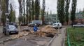 В Воронеже глубокая яма стала опасным препятствием по дороге к школе №88