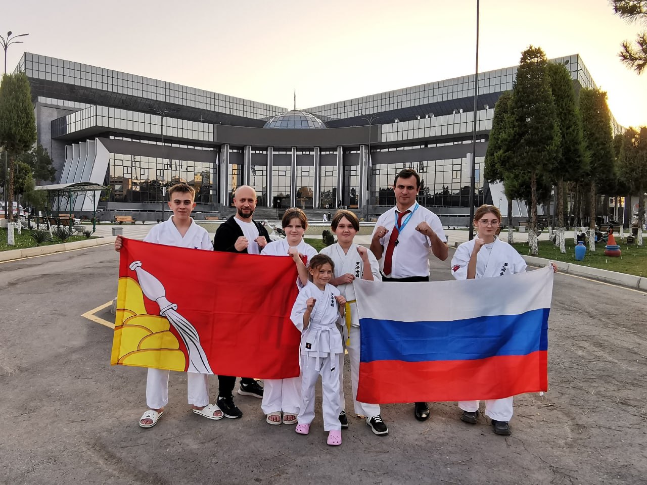 Воронежские каратисты завоевали четыре «золота» на турнире в Узбекистане