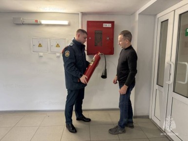 Пожарная профилактика в Железнодорожном районе