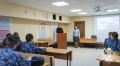 Офицер Росгвардии провел семинар «Профилактика террирозма и экстримизма в молодежной среде» в Воронежском институте ФСИН