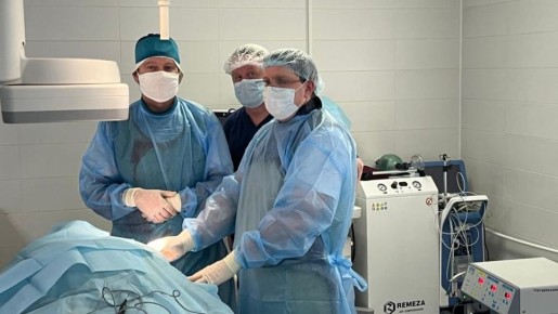 В районной больнице Воронежской области впервые выполнили имплантацию эндокардиального стимулятора