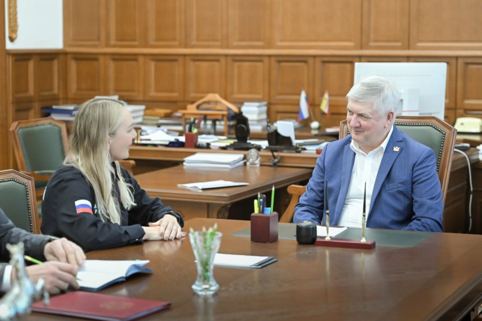 Губернатор Воронежской области встретился с руководителем регионального исполкома ОНФ