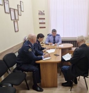 Руководитель регионального следственного управления СК России провел выездной прием граждан в следственном отделе по Центральному району города Воронежа