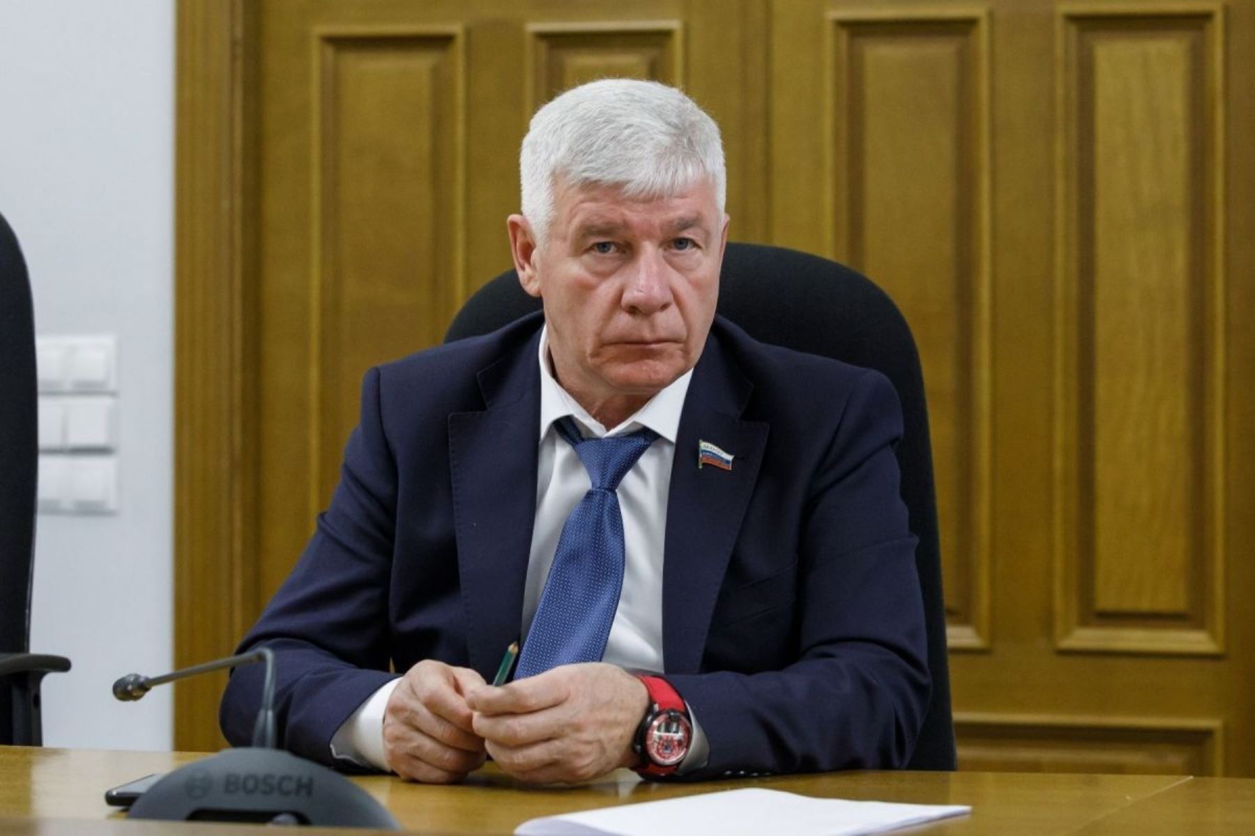 Сергей Сажин передал посылки в зону спецоперации