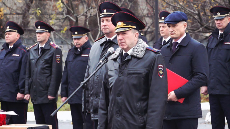 В День участковых уполномоченных полиции автопарк городского Управления МВД пополнился новыми автомобилями