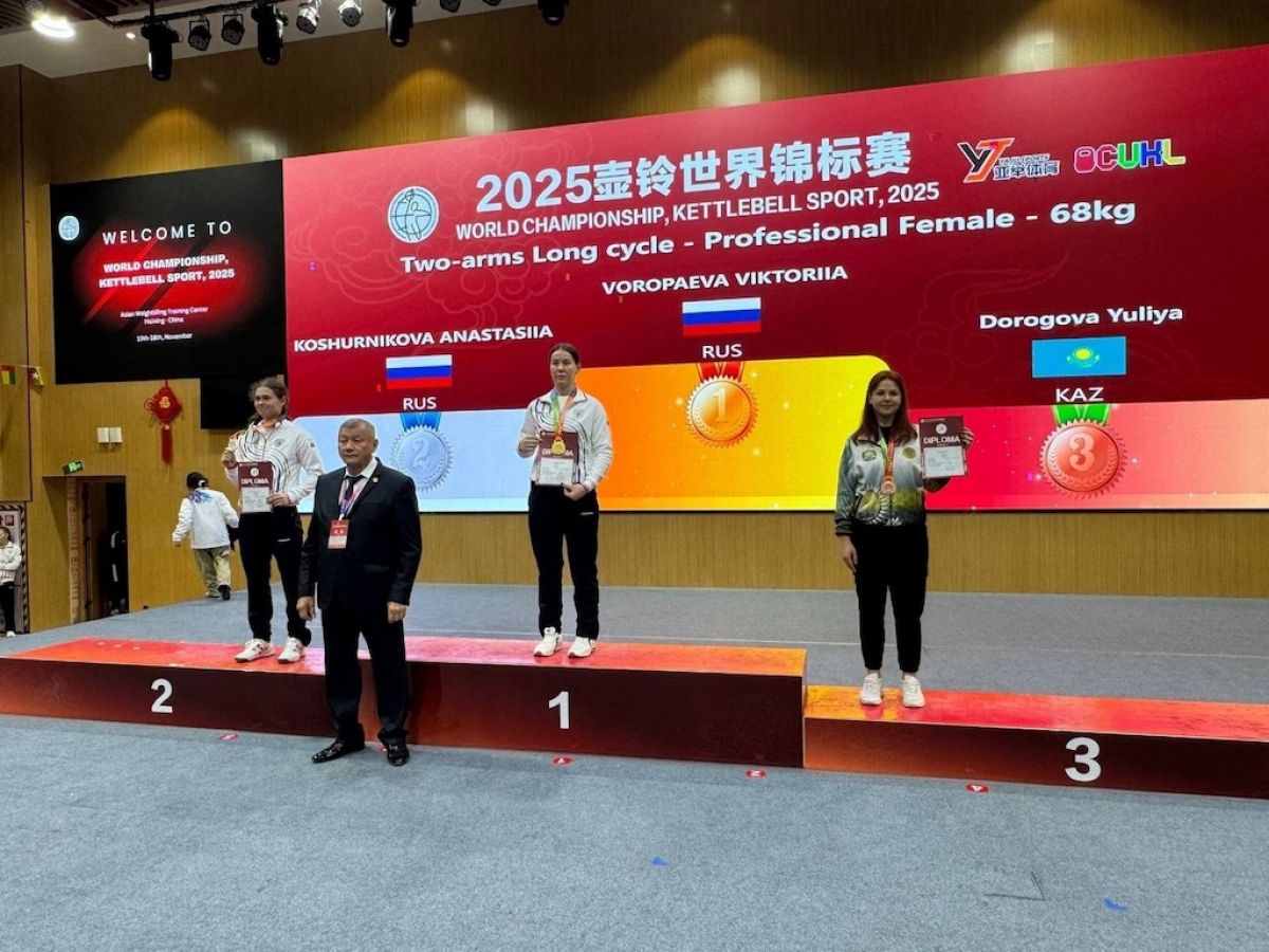 Воронежская спортсменка завоевала золото Чемпионата мира по гиревому спорту
