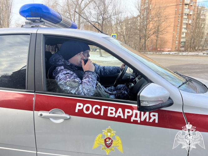 БОЛЕЕ 200 РАЗ ЗА НЕДЕЛЮ РОСГВАРДЕЙЦЫ В ВОРОНЕЖСКОЙ ОБЛАСТИ ВЫЕЗЖАЛИ ПО СИГНАЛУ «ТРЕВОГА»