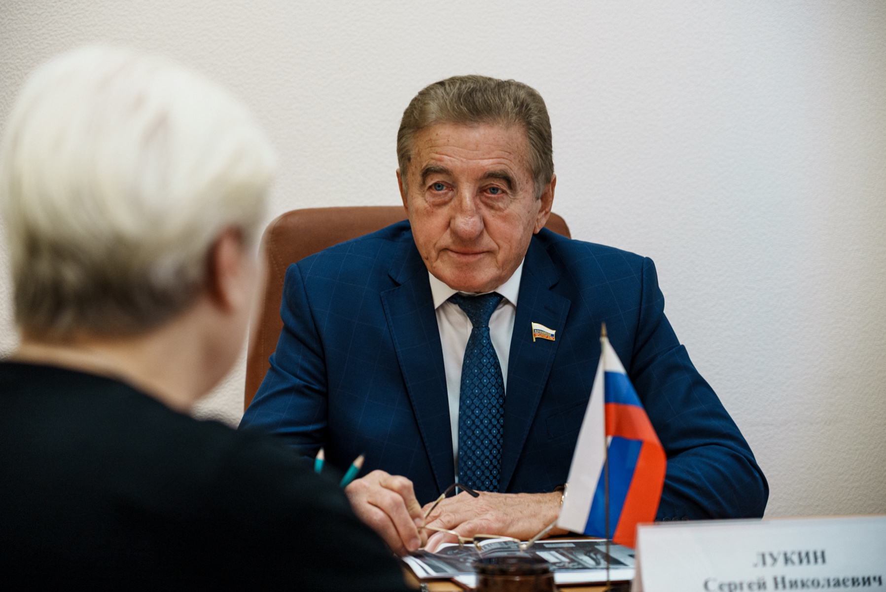 Сергей Лукин провел прием граждан