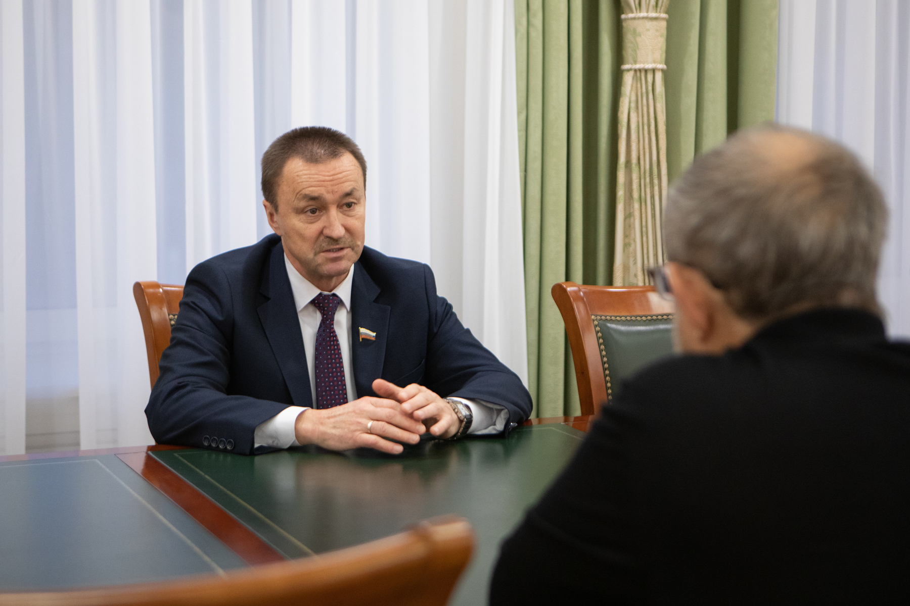 Юрий Матузов и Аркадий Пономарев обсудили подготовку кадров для отраслей экономики региона