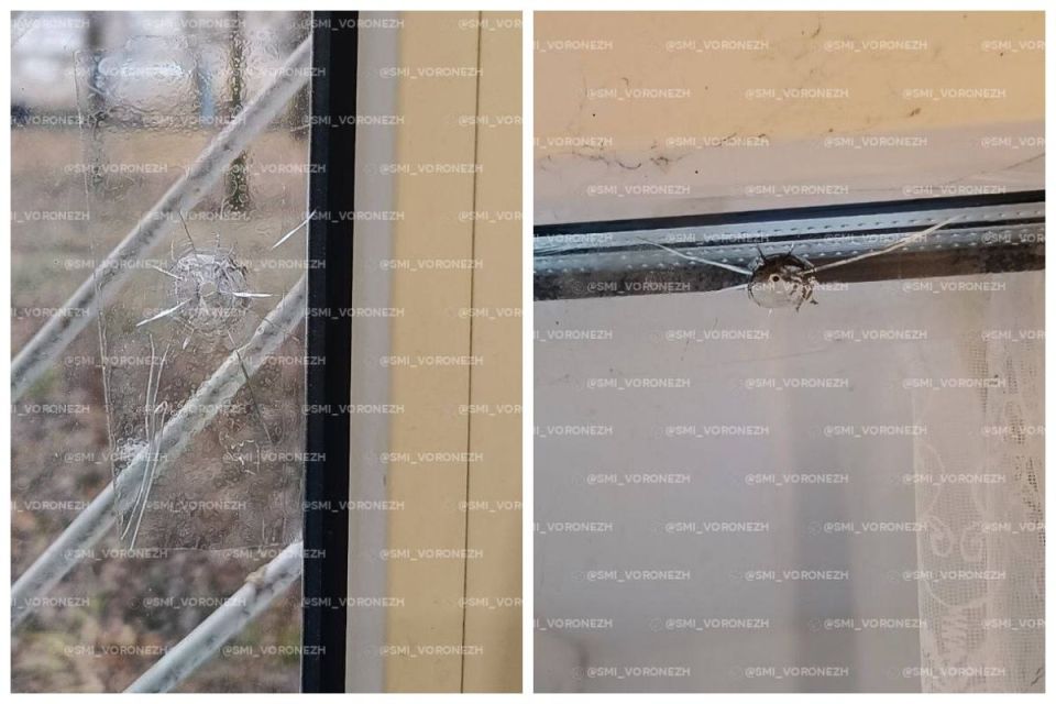 Неизвестный стрелок повредил окна жилого дома в Советском районе Воронежа