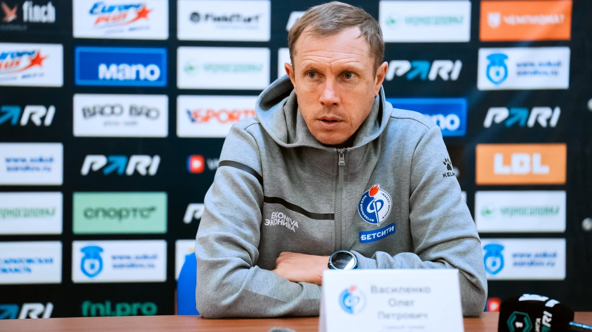 «Результат и на поле, и на табло»: главный тренер воронежского «Факела» прокомментировал матч с «Уфой»