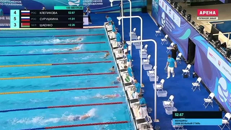 Воронежская пловчиха завоевала восемь золотых медалей на «Кубке сильнейших»