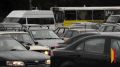 Утром 25 ноября в Воронеже на улице Антонова-Овсеенко образовалась 8-километровая пробка