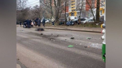 В Воронеже Audi врезалась в автобус ЛиАЗ: погиб пассажир иномарки