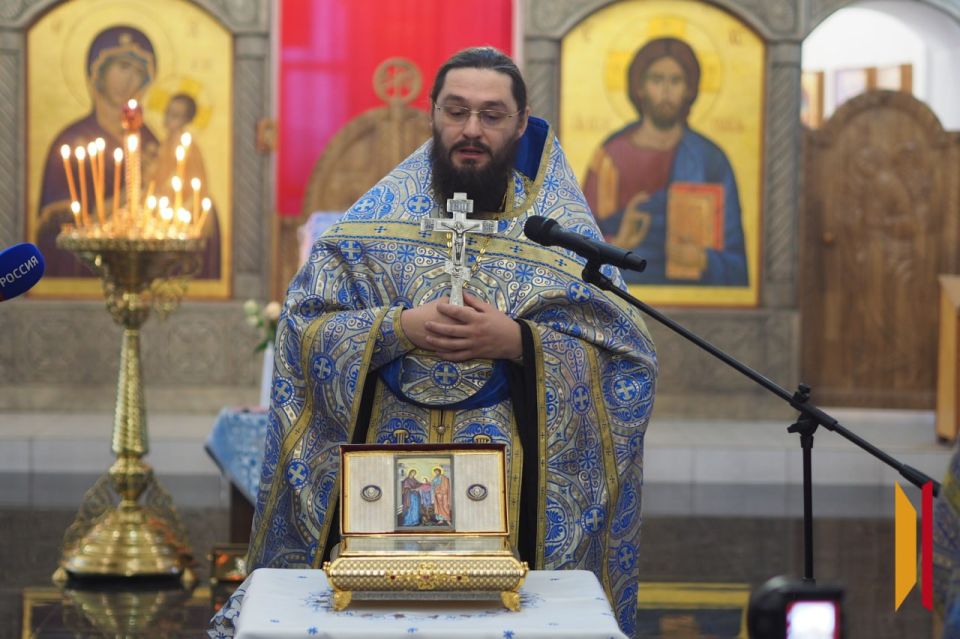 В Воронеж прибыл ковчег с частицей Пояса Пресвятой Богородицы