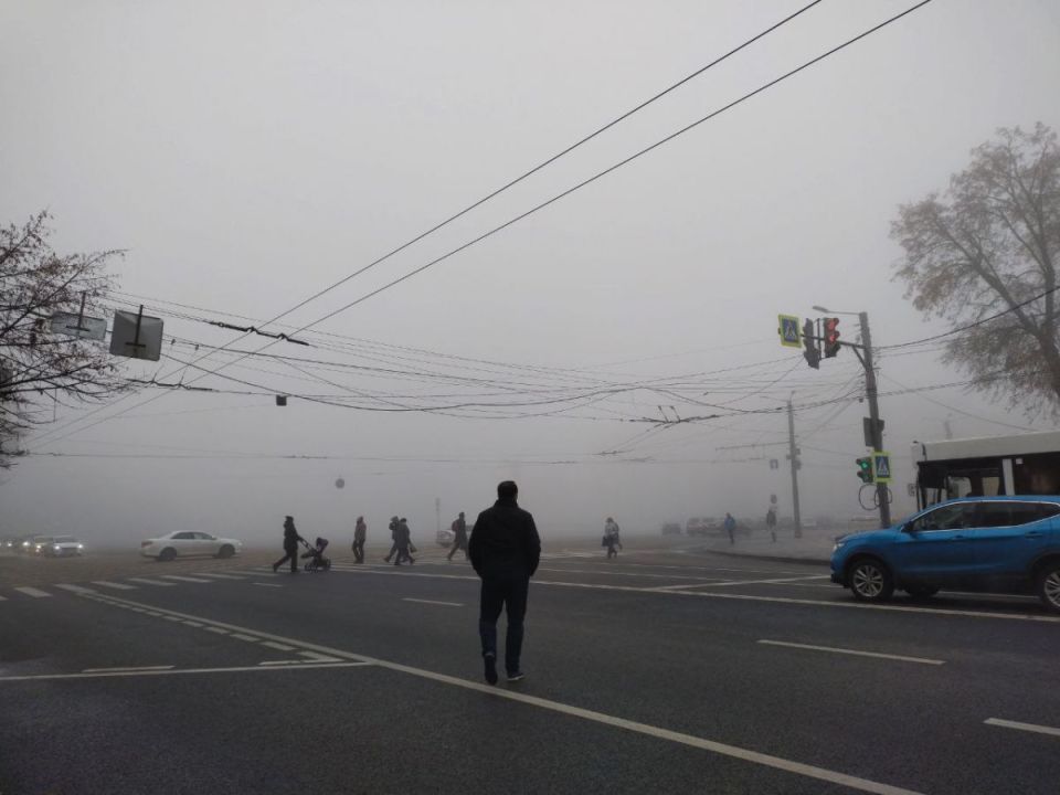 Густая белая мгла накроет Воронежскую область на предстоящих выходных