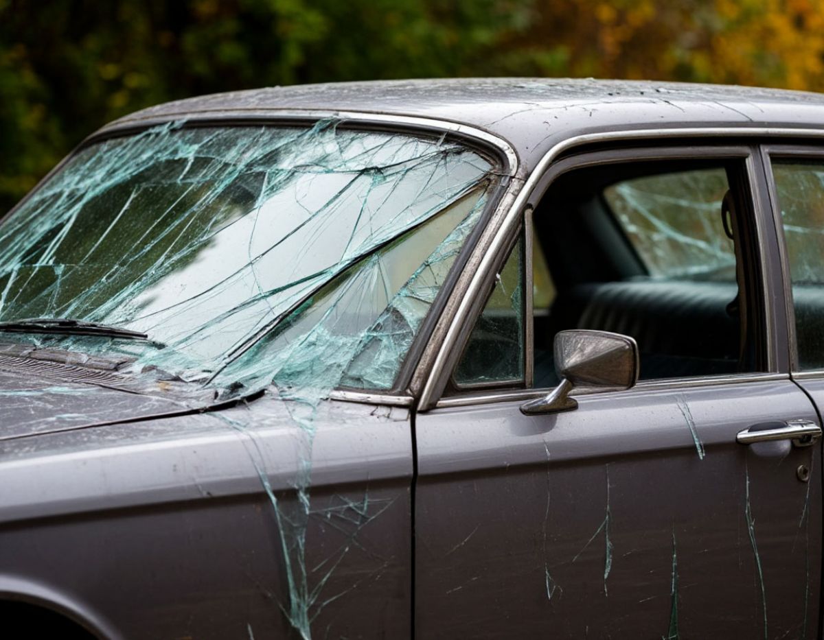 Ночную стрельбу по машинам устроили девушки в ЖК «Дубль Два»