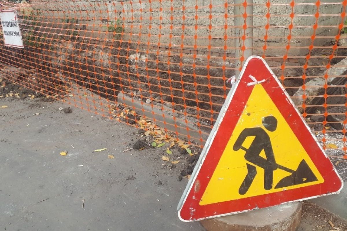 На улице Лидии Рябцевой в Воронеже временно ограничили движение