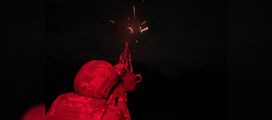 МОБИЛЬНЫЕ ОГНЕВЫЕ ГРУППЫ РОСГВАРДИИ СБИЛИ ВРАЖЕСКИЕ ДРОНЫ В ЛНР