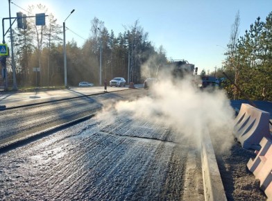 Сергей Петрин: Работы по расширению проезда от новой развязки улиц Минской и Остужева и «кольца» Брусилова-Димитрова вышли на финальную стадию