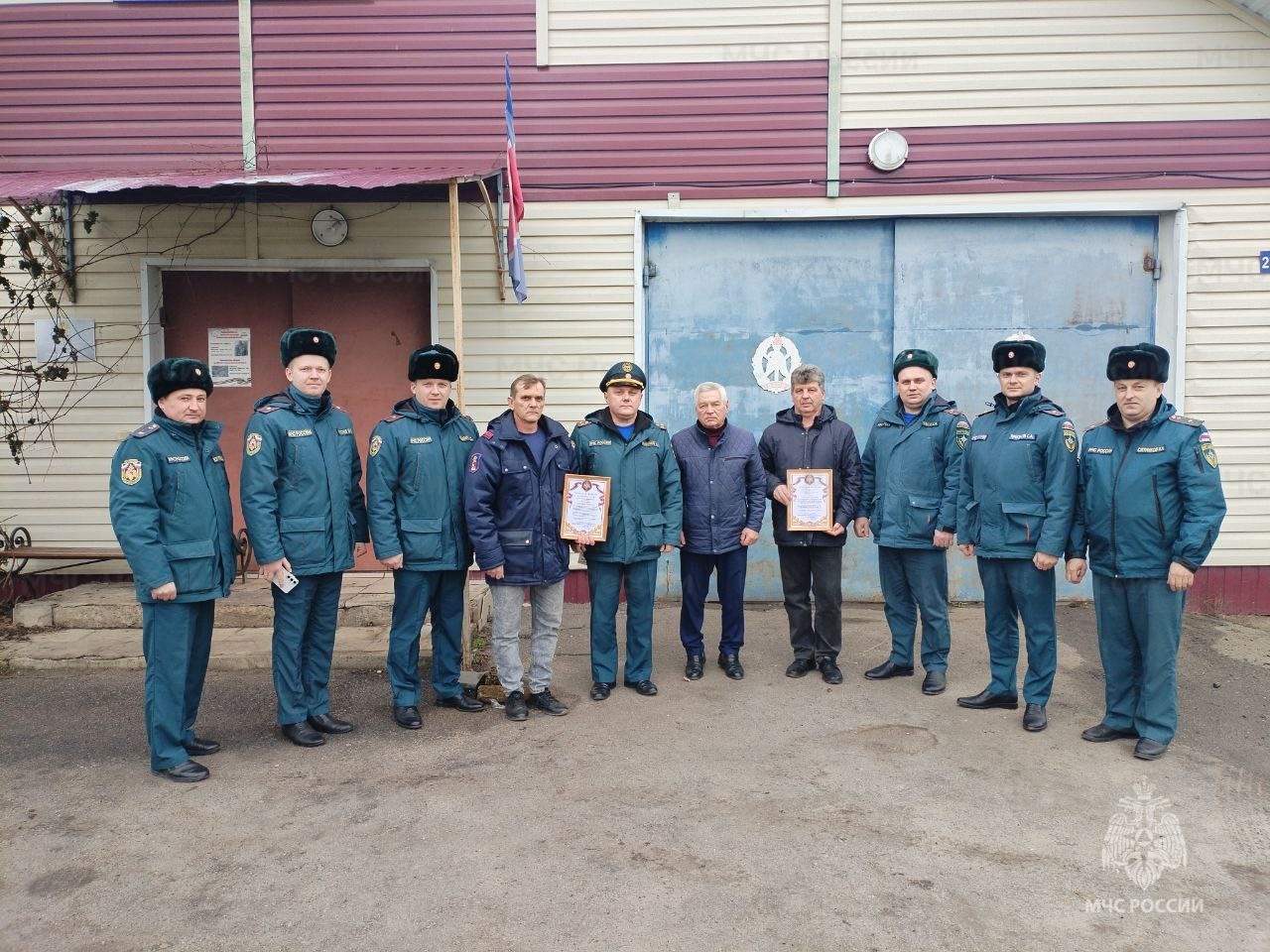 11 лет добровольной пожарной команде Нижнедевицкого района