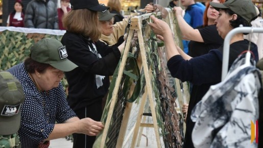 Губернатор Александр Гусев и председатель облдумы Юрий Матузов поздравили воронежских добровольцев