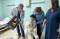 Депутаты областной Думы передали подарки маленьким пациентам кардиохирургического отделения